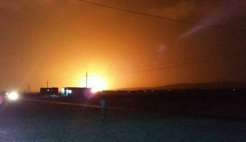 مسلحون يفجرون أنبوب للغاز المسال في محافظة  شبوه شرق اليمن 