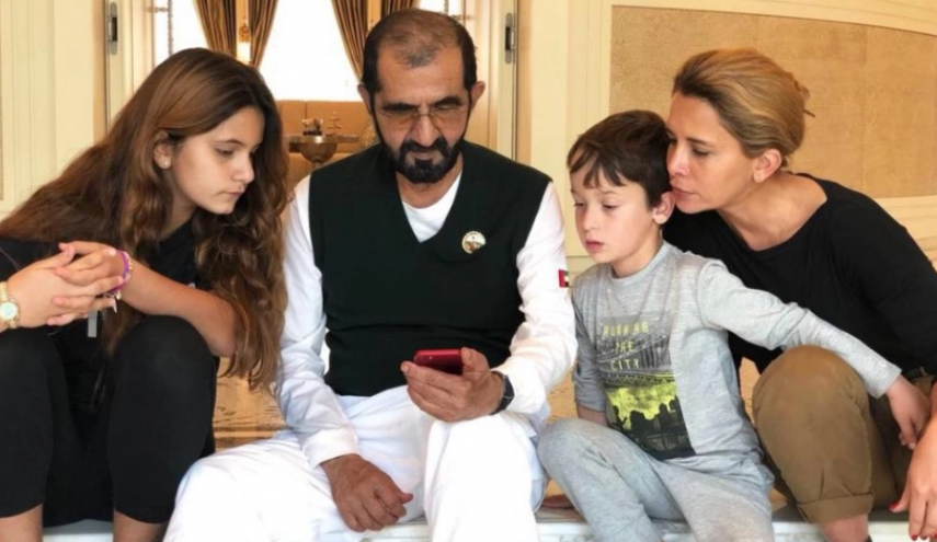 'تويتر' يكشف متى اختلف بن راشد مع زوجته 'هيا'