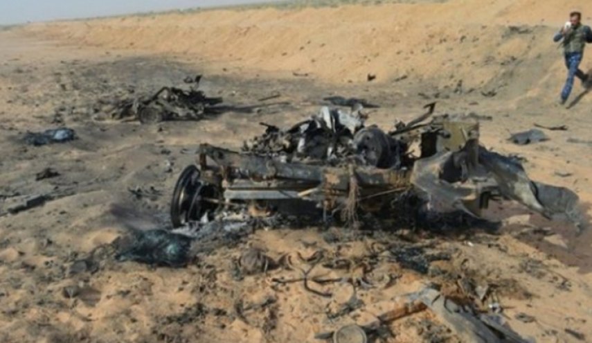 الحشد يدمر مفخخة ويعثر على عبوات ومتفجرات في الجزيرة
