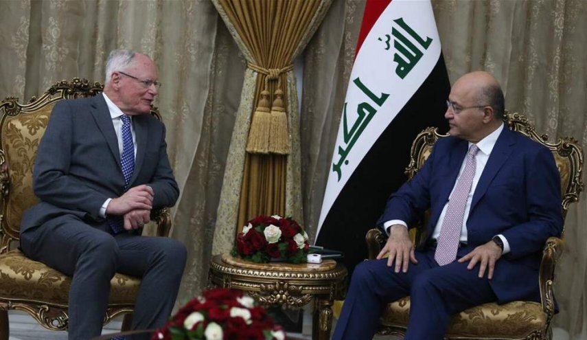 صالح لمسؤول اميركي: يجب إيجاد تسوية سياسية للاوضاع في سوريا