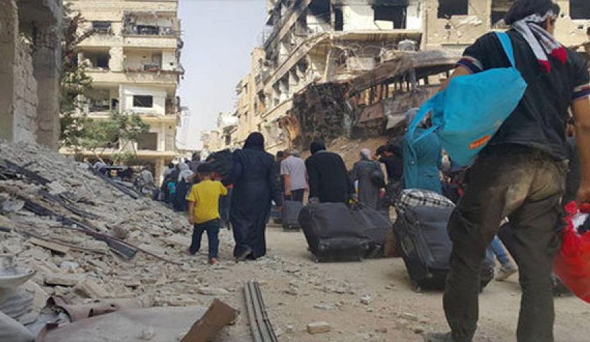 سوريا.. حصول 7500 عائلة على بطاقات الدخول في داريا 
