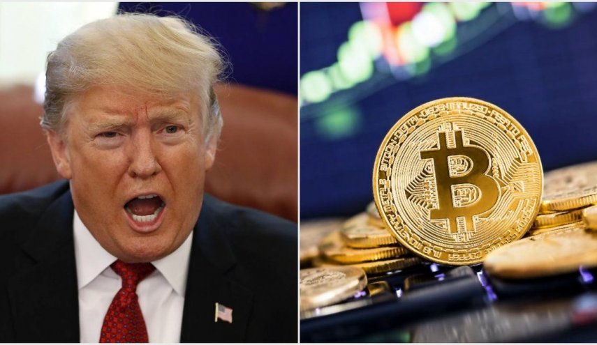 ترامب يعلن موقفه من التعامل بعملة بيتكوين