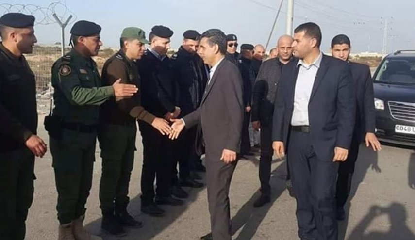 الوفد الأمني المصري يصل الى قطاع غزة