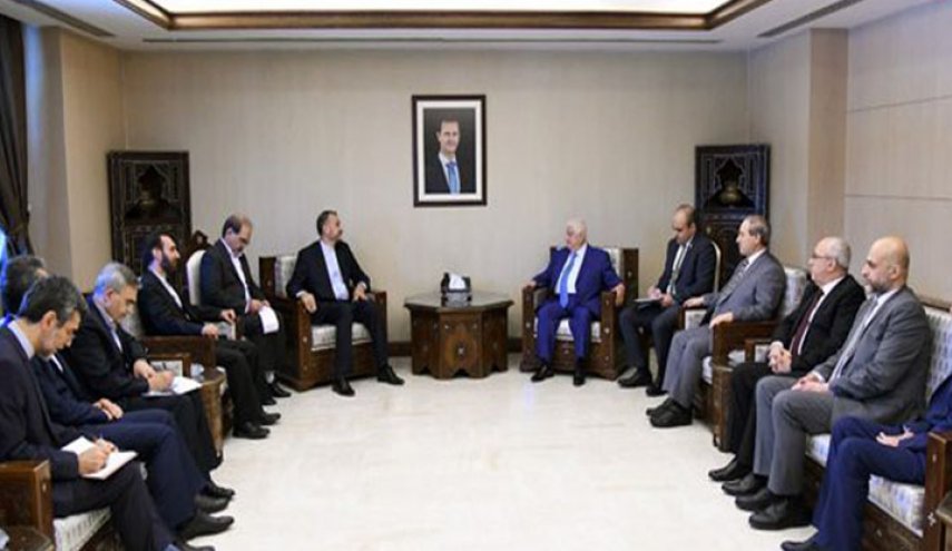 هذا ما دار بين المعلم وعبداللهيان خلال لقائهما بدمشق 