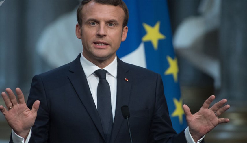 ماكرون: تشديد امريكا حظرها على ايران يعرقل السلام