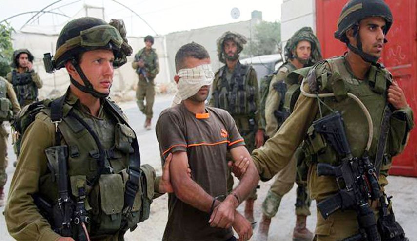 اعتقال تسعة فلسطينيين في الضفة