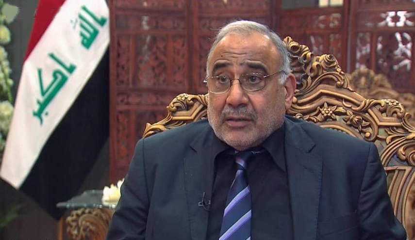  عادل عبد المهدي يتلقى اتصالاً من وزيرة الدفاع البريطانية 