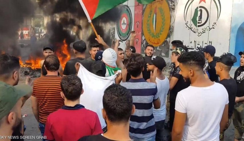 استمرار الاضراب في عين الحلوة ومسيرة جماهيرية بعد صلاة الجمعة