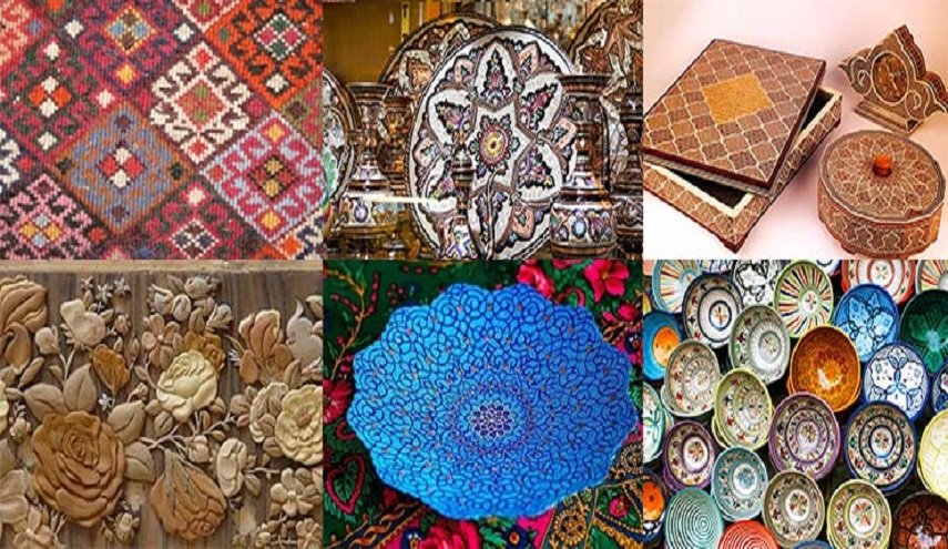 ايران تهدف إلی تصدير 2 مليار دولار من الصناعات اليدوية