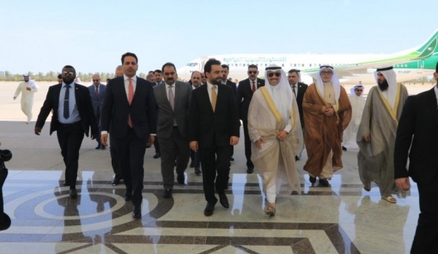 الحلبوسي يصل الكويت