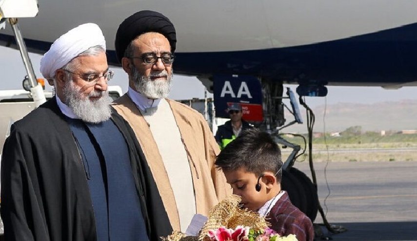 روحاني: ندشن اليوم مشاريع حيوية في آذربايجان الشرقية