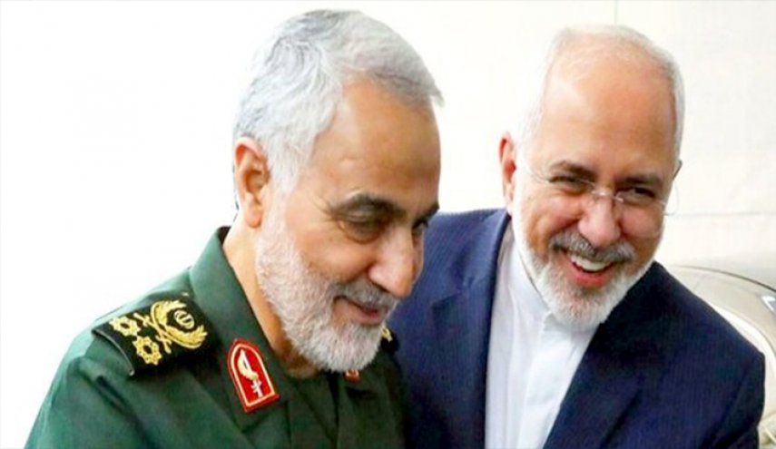 اللواء سليماني يلتقي ظريف ، وهذا ما دار بينهما 