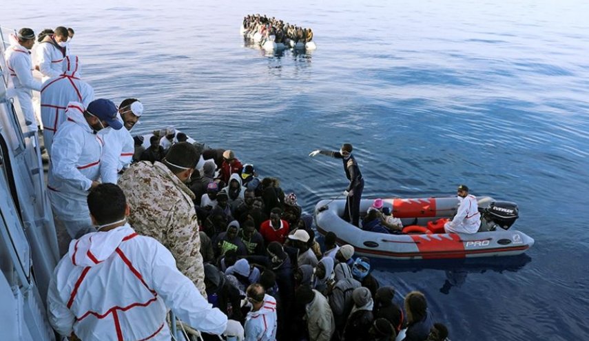 إنقاذ 80 مهاجرا من الغرق قبالة السواحل الليبية 