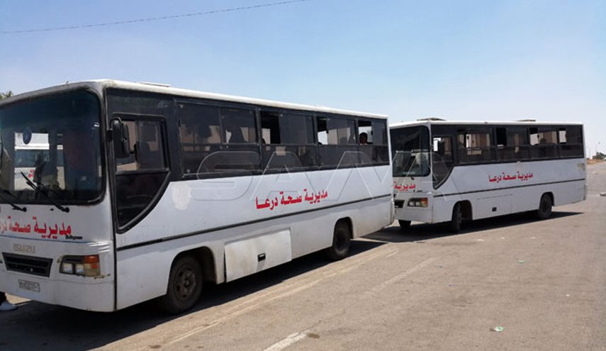 عودة دفعة من لاجئي مخيم الأزرق في الأردن لمناطقهم
