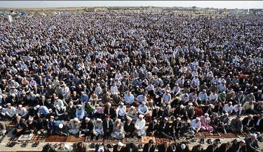 اقامة صلاة عيد الاضحى المبارك في طهران