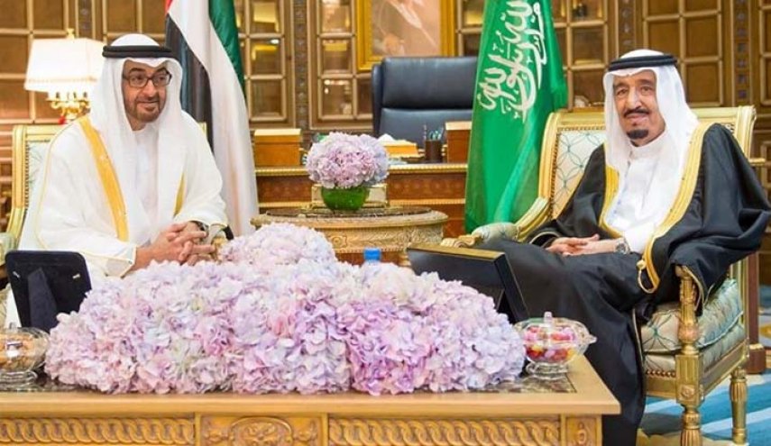 لقاء بين ولي عهد أبو ظبي والملك السعودي


