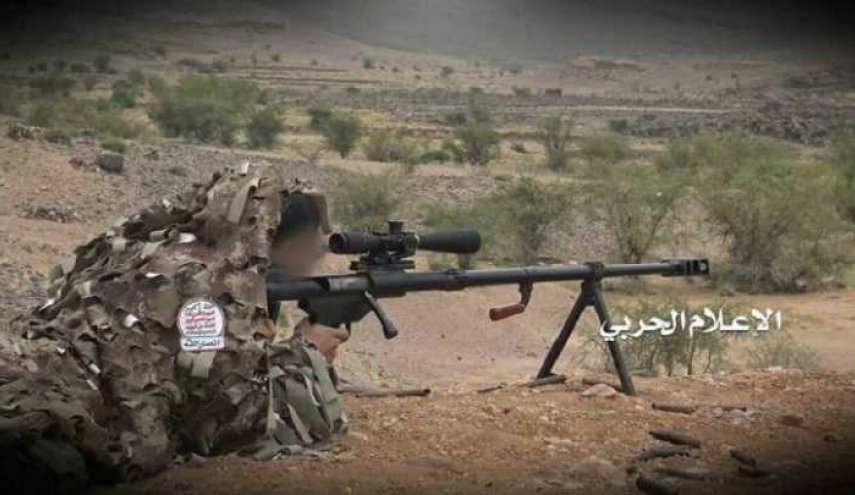 قنص 7 من عناصر تحالف العدوان السعودي في حيران