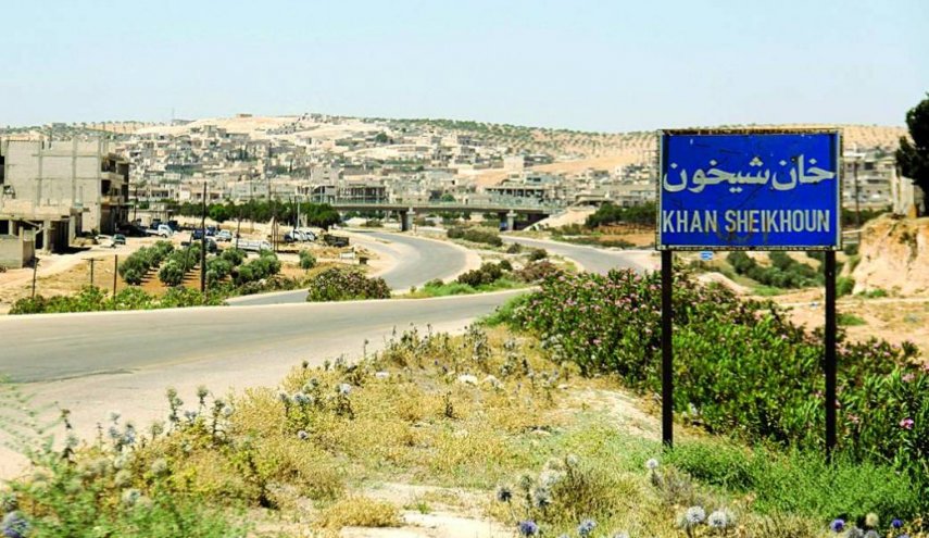  الجيش السوري يدخل مدينة خان شيخون في ريف إدلب

