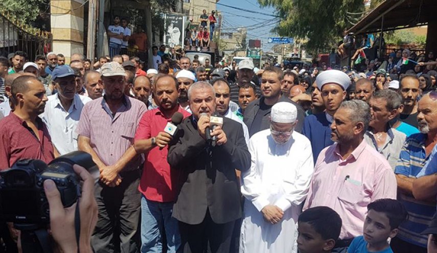 بالصور..مظاهرات في مخيمات لبنان في جمعة الغضب السادسة

