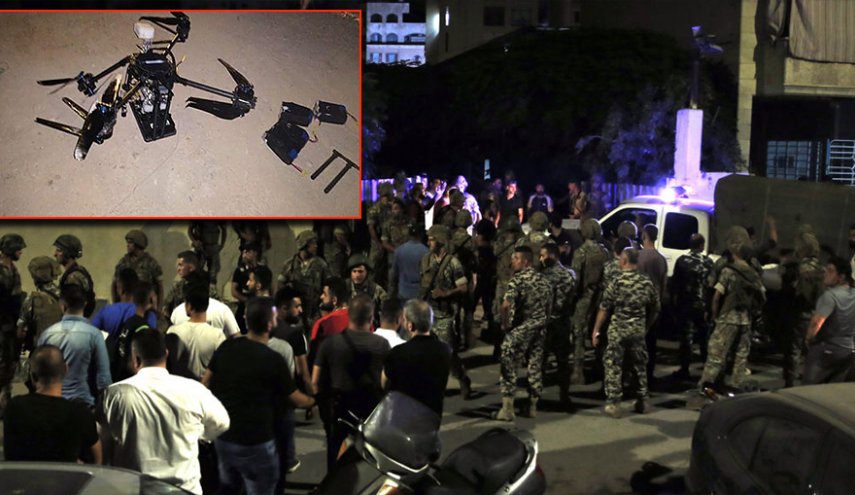 هدف ‏المسيرة الاسرائيلية الأولى تنفيذ عملية تفجير