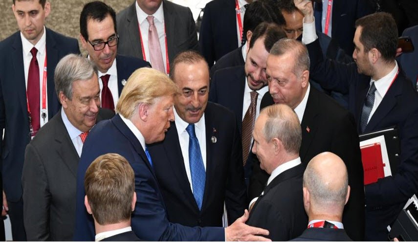 أردوغان بين بوتين وترامب