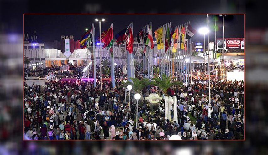 معرض دمشق الدولي استقبل أكثر من 304 آلاف زائر في يومه الأخير