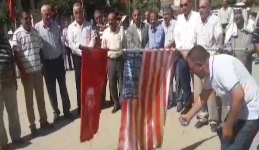 احتجاجات بالقامشلي رفضاً للمنطقة الآمنة والاحتلال التركي الامريكي