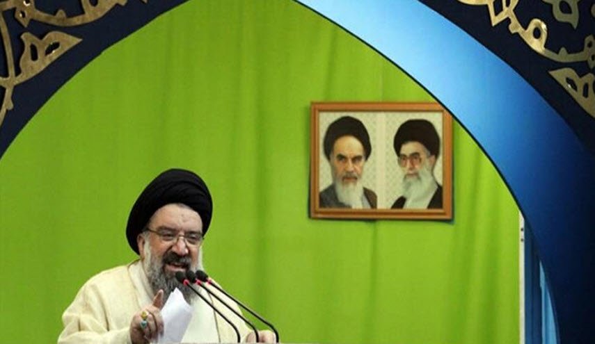 آية الله خاتمي: اميركا تسعى لفرض مطالبها على شعبنا