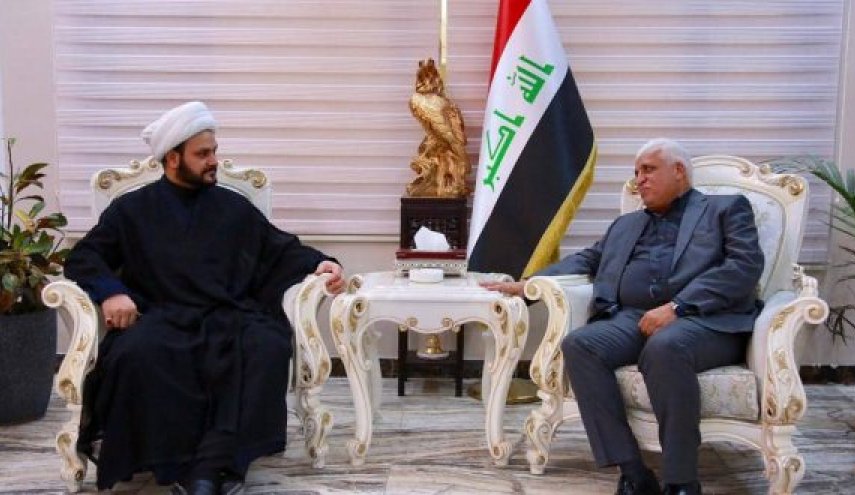 الفياض والكعبي يبحثان مسألة استهداف مقرات الحشد