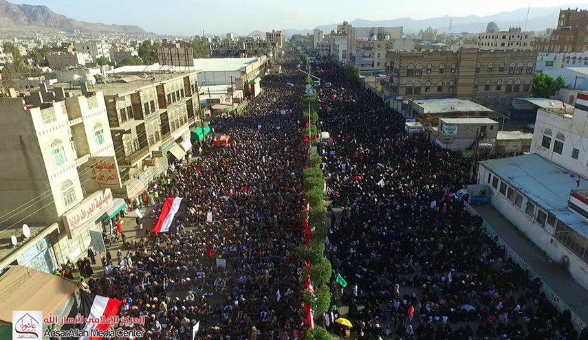 مسيرة جماهيرية حاشدة في صعدة إحياء لذكرى عاشوراء