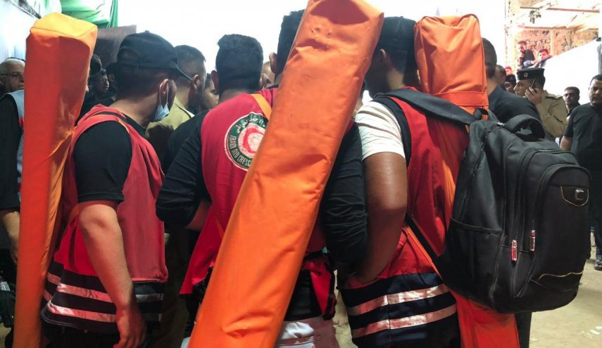 شاهد بالصور... سقوط شهداء وجرحى في حالات تدافع خلال زيارة عاشوراء بكربلاء
