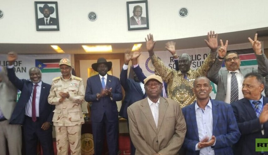 توقيع 'إعلان جوبا' تمهيدا لمفاوضات السلام السودانية

