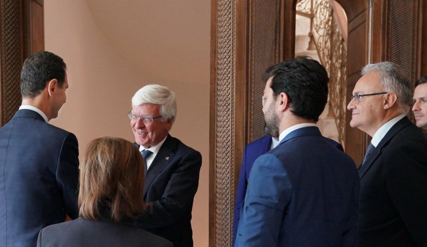 ماذا قال رئيس الوفد الايطالي عن فتح سفارة بلاده في سوريا؟