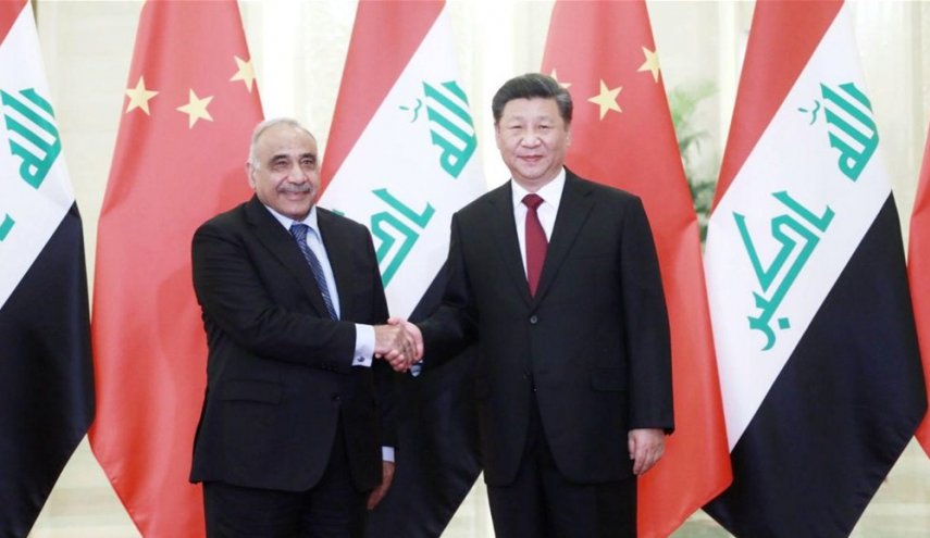 الرئيس الصيني لعبد المهدي: ندعم إعادة إعمار العراق
