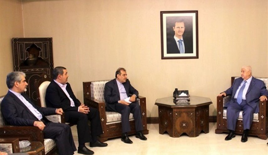 كبير مساعدي وزير الخارجية الإيراني يلتقي المعلم