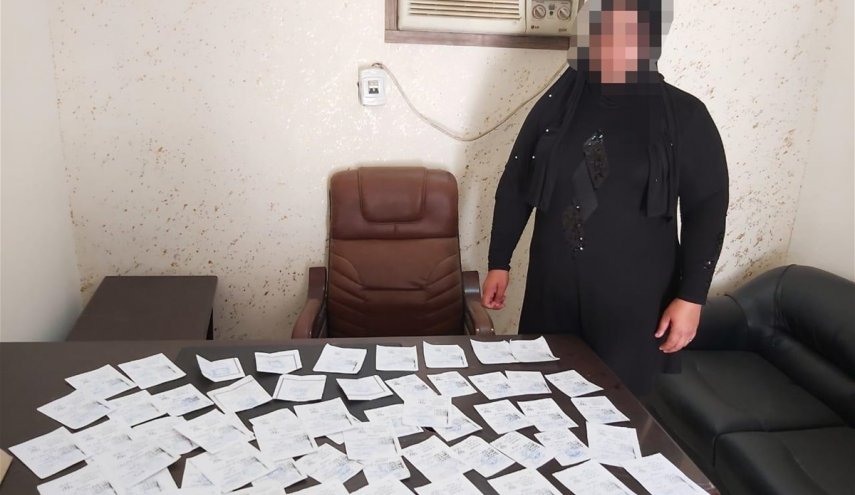 القبض على محتالة تاخذ مبالغ من عراقيين لتعقيب معاملاتهم