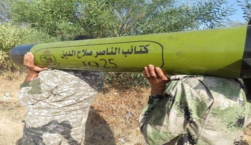 جنبش فلسطینی از یک موشک جدید رونمایی کرد