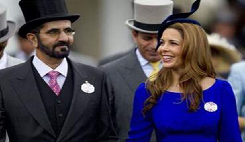 أين كان حاكم دبي بينما تمثل الأميرة هيا أمام المحكمة؟