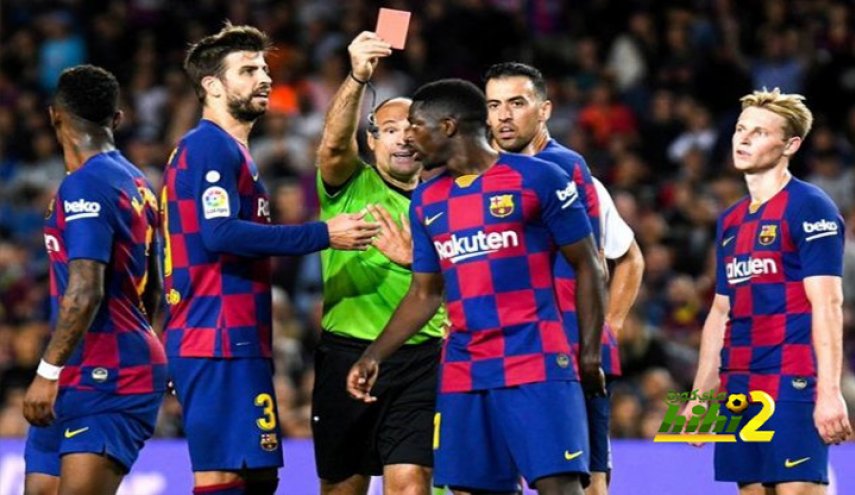  نجم برشلونة تطاول على الحكم..ماهي عقوبته؟