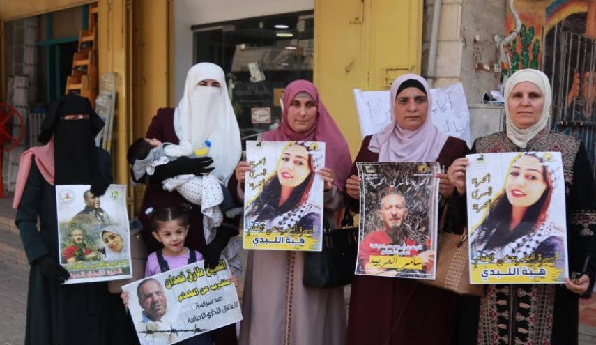فلسطين..وقفة تضامنية مع الأسرى المضربين بجنين