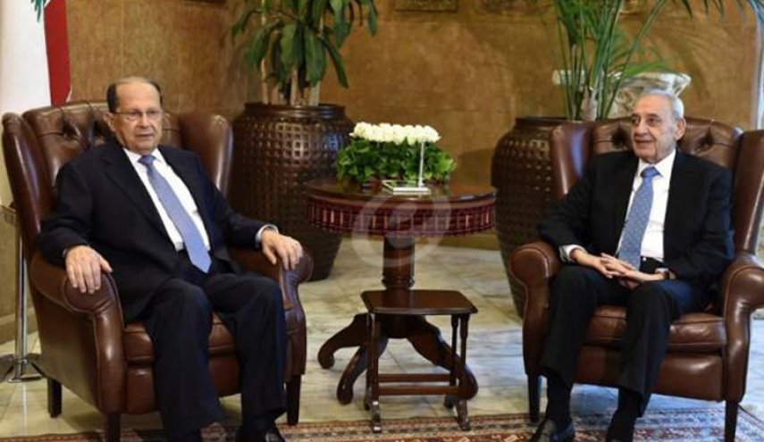 مناقشة  الوضع الاقتصادي والمالي اللبناني بين عون وبري