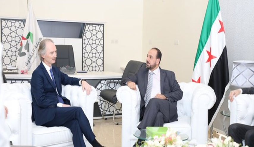  نماینده سازمان ملل با معارضان سوریه در ریاض دیدار کرد