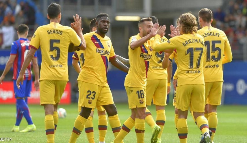 برشلونة...صدارة موقتة بالدوري الإسباني