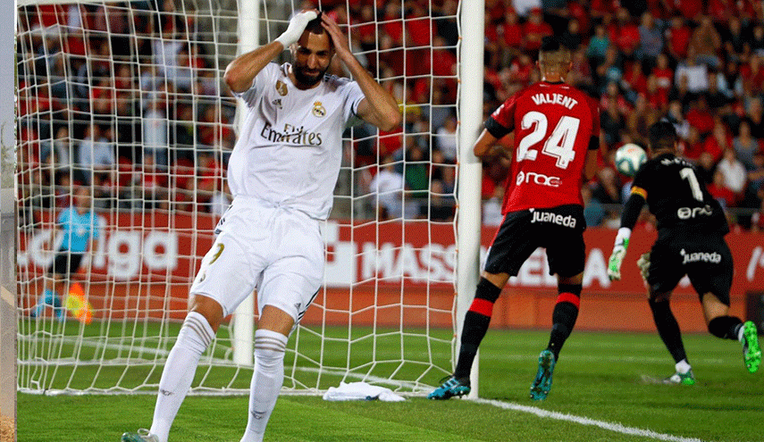 مايوركا يلحق الخسارة الأولى بريال مدريد
