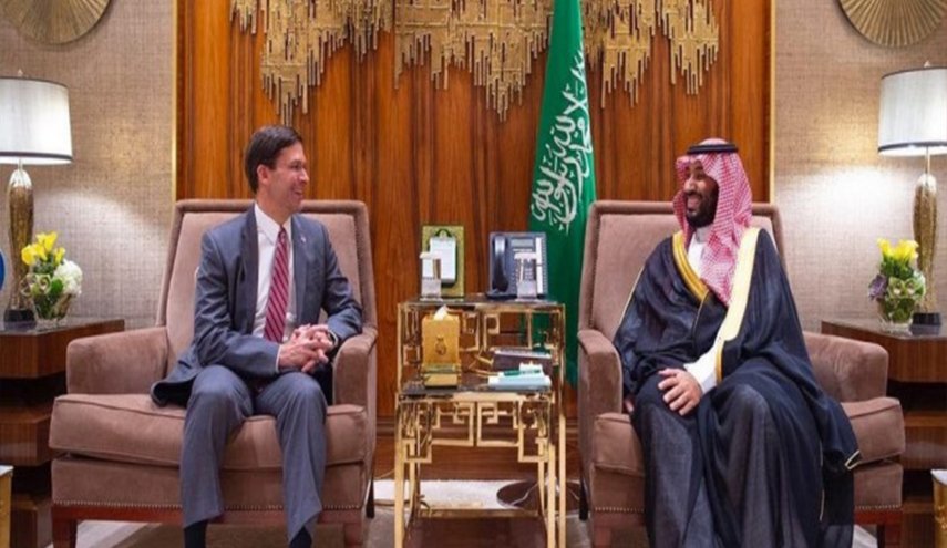 إبن سلمان يبحث مع إسبر التعاون العسكري والدفاعي