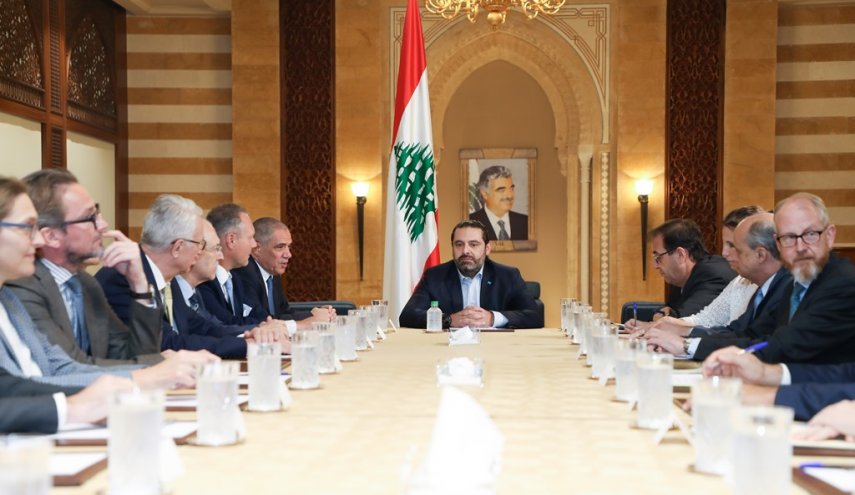 الحريري يستقبل سفراء دول الاتحاد الأوروبي