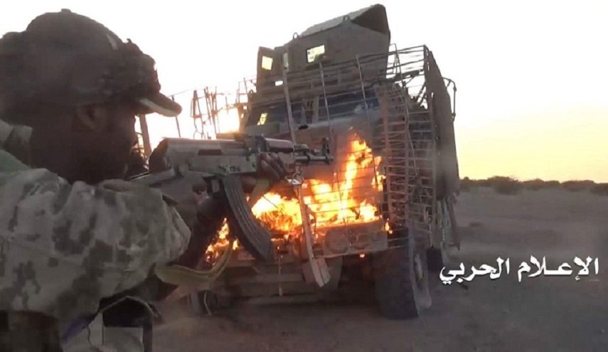 زحوفات فاشلة لمرتزقة الجيش السعودي في جبهات اليمن 