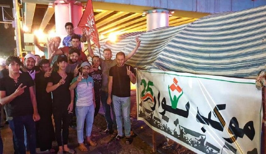 موكب حسيني سيقدم الطعام لمتظاهري ميسان جنوبي العراق