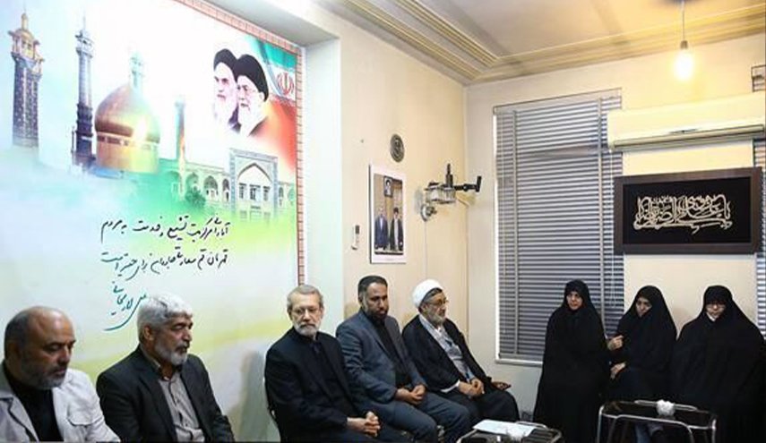 لاريجاني يؤكد تآلف قلوب الشعبين الايراني والعراقي