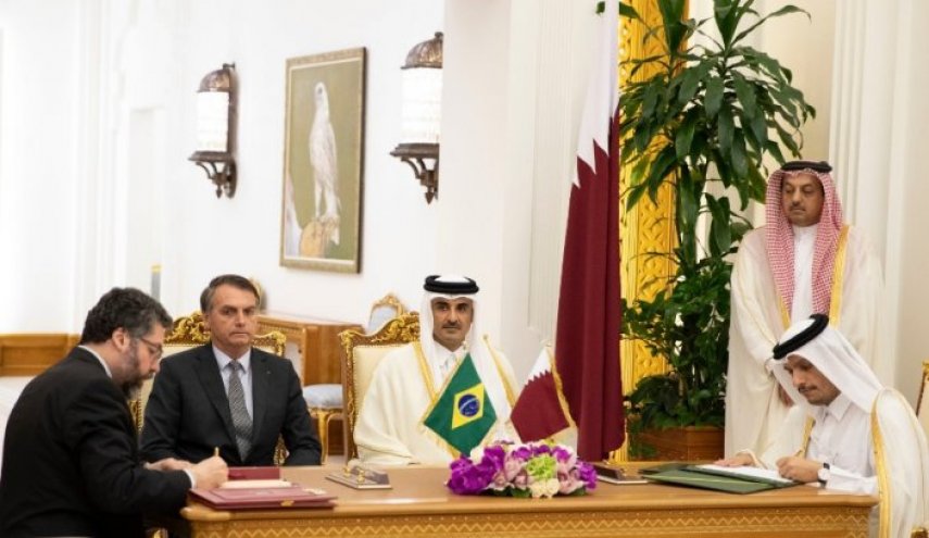 هذا ما وقع عليه أمير قطر والرئيس البرازيلي في الدوحة